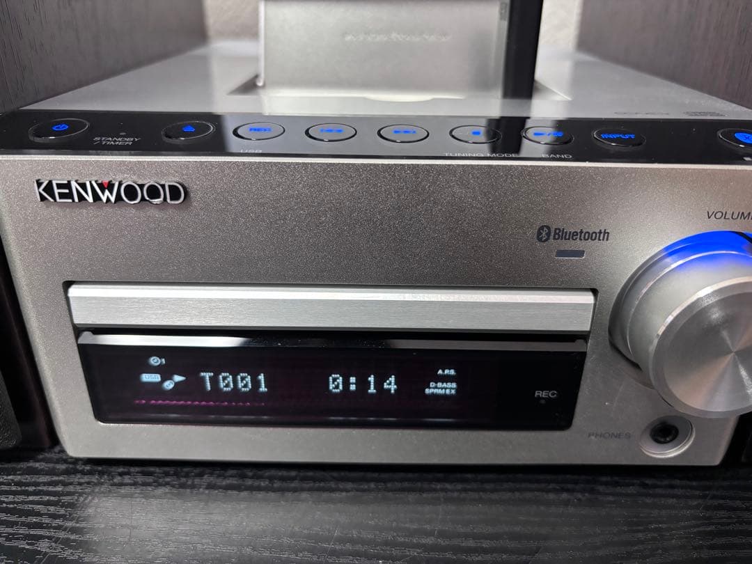 KENWOOD R-K531 CDコンポ Bluetooth対応、リモコン付き