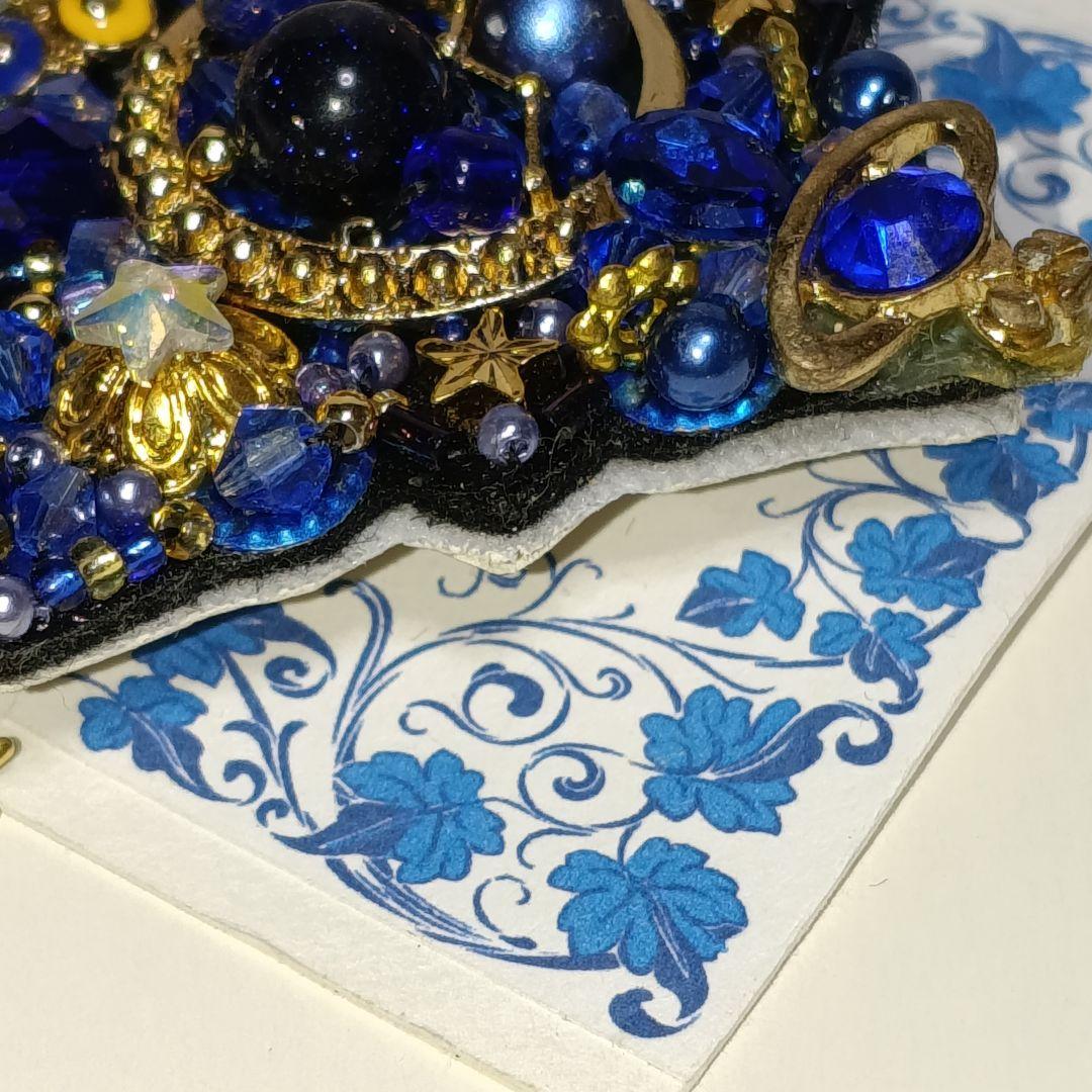 夜の女神　piari ビーズ　ハンドメイド
