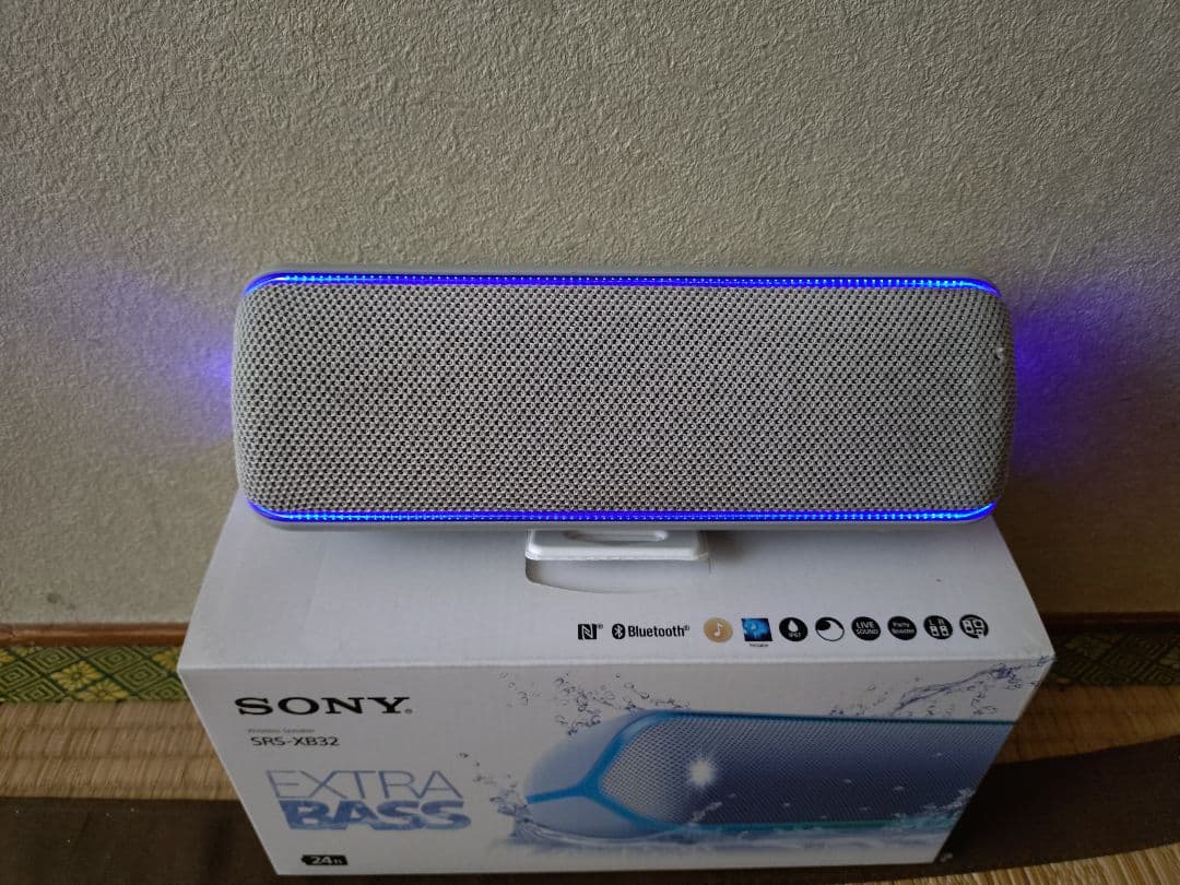 SONY SRS-XB32 ワイヤレススピーカー グレー