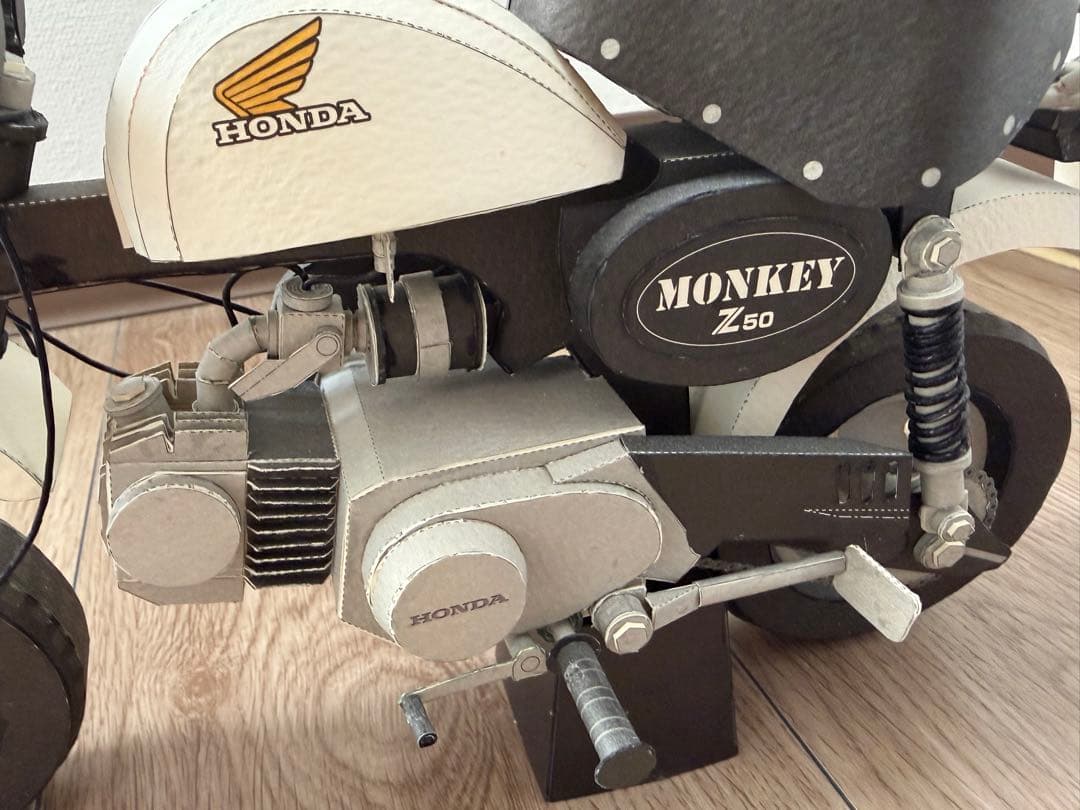 ペーパークラフトHONDA MONKEY 【完成品】