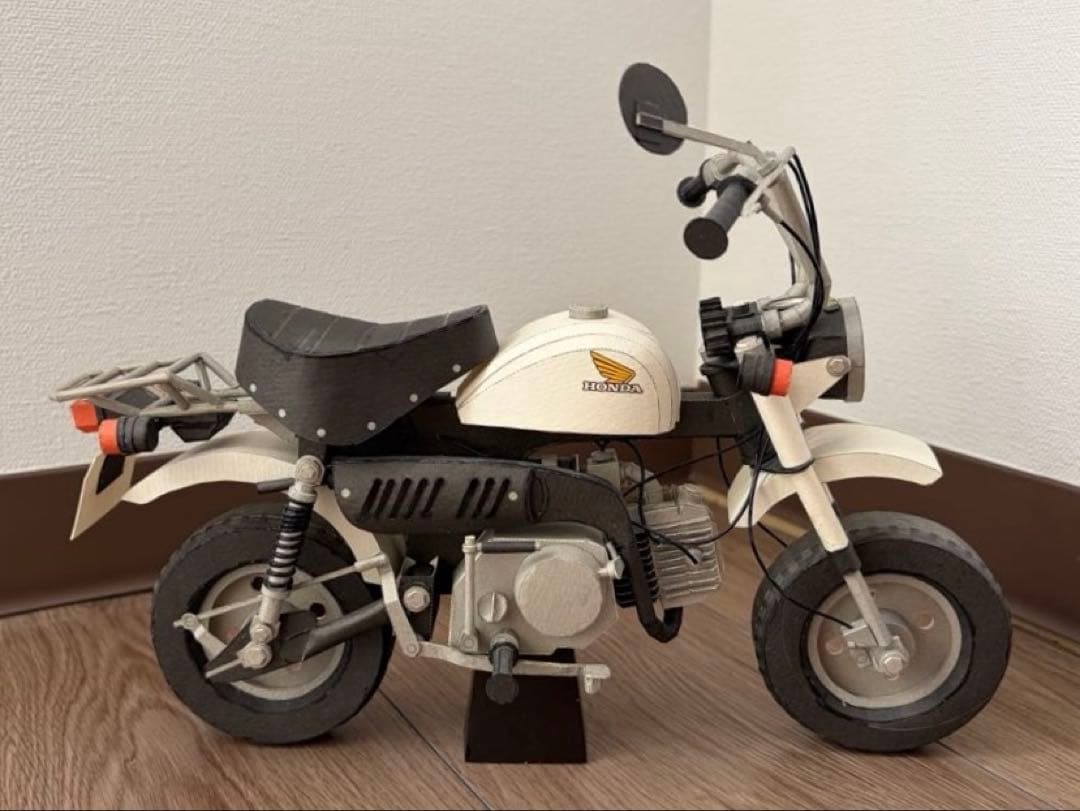 ペーパークラフトHONDA MONKEY 【完成品】
