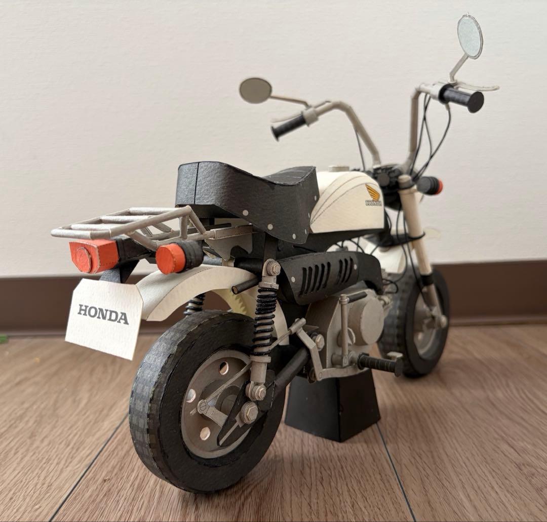 ペーパークラフトHONDA MONKEY 【完成品】