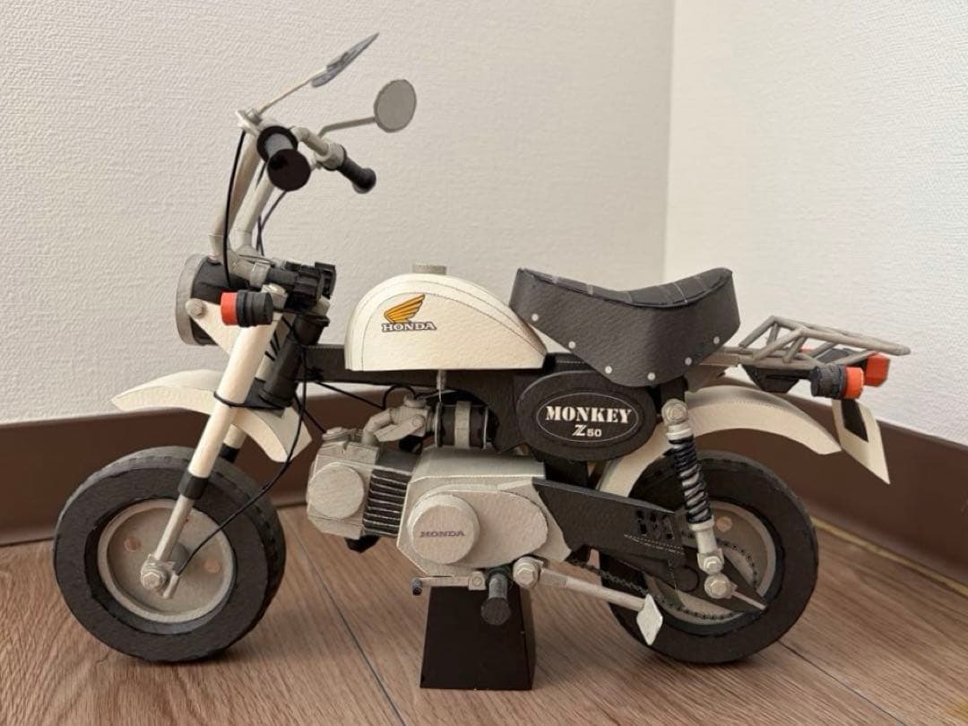 ペーパークラフトHONDA MONKEY 【完成品】