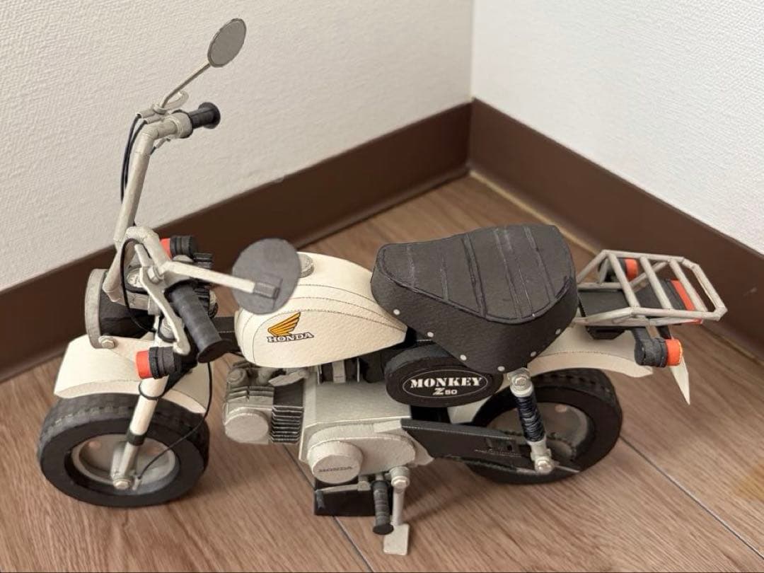 ペーパークラフトHONDA MONKEY 【完成品】
