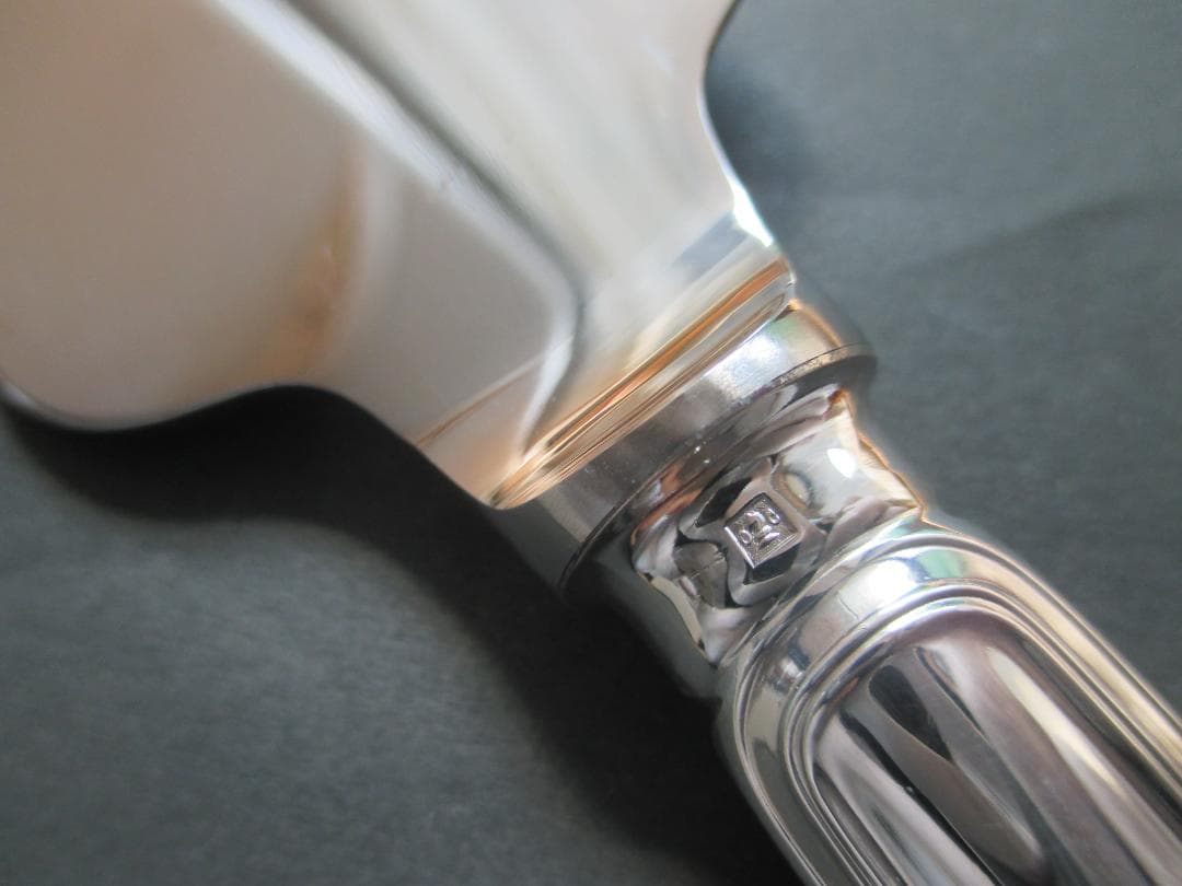 極美品☆仏蘭西高級銀器クリストフルシルバー　ケーキサーバー　スパトゥール