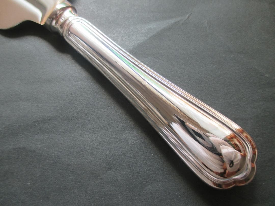 極美品☆仏蘭西高級銀器クリストフルシルバー　ケーキサーバー　スパトゥール