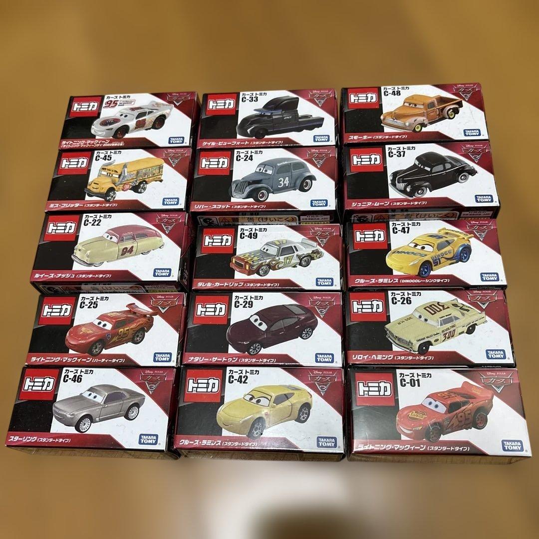 新品‼️廃盤品多数‼️トミカ　カーズ　ミニカー‼️ジュニアムーン　リバースコット　他