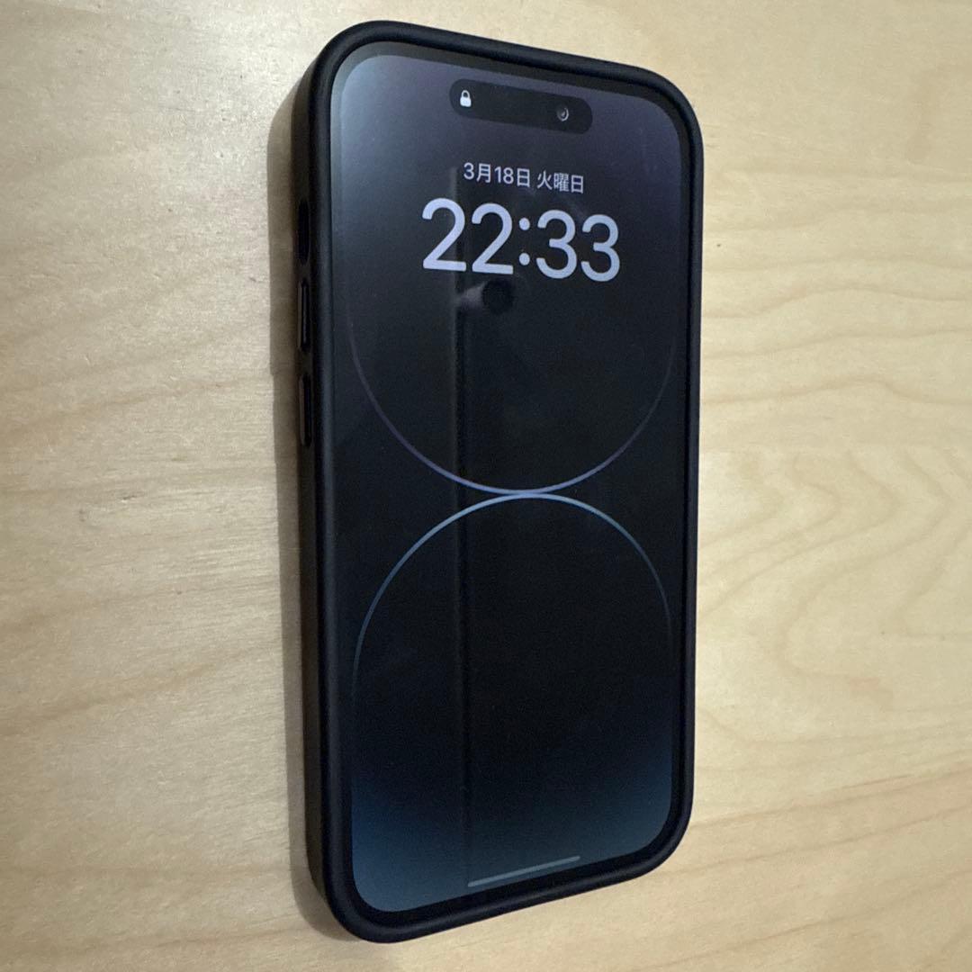 Apple iPhone 14 Pro 128GB スペースブラック(ケース付)