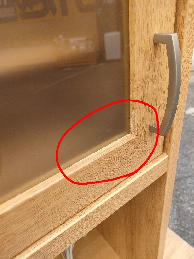 ニトリ COPAIN（コパン）120KB-LBR2 食器棚