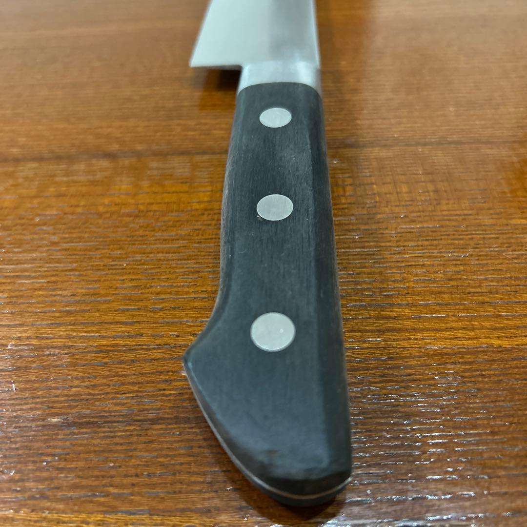 筋引包丁　片刃 倉一文字作 AUS PRO 全長37,5cm刃25cm★送料無料