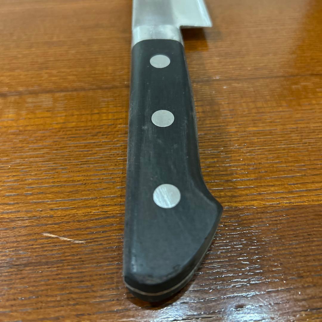 筋引包丁　片刃 倉一文字作 AUS PRO 全長37,5cm刃25cm★送料無料