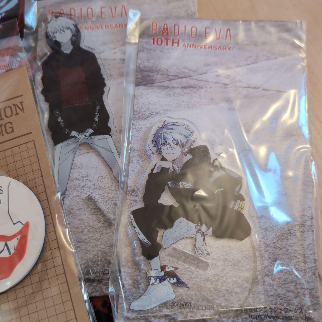 RADIO EVA エヴァンゲリオン 10周年記念 アクリルスタンド 量産機