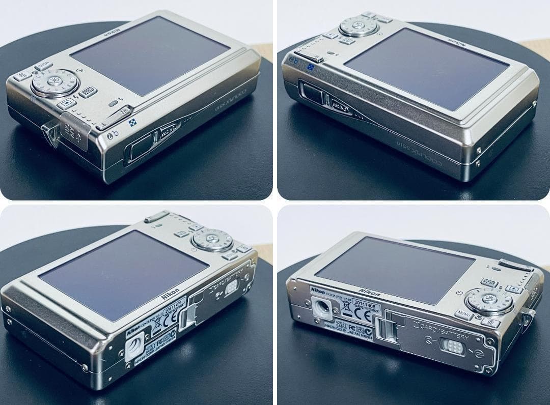 【完動品】 Nikon COOLPIX S510 デジタルカメラ シルバー