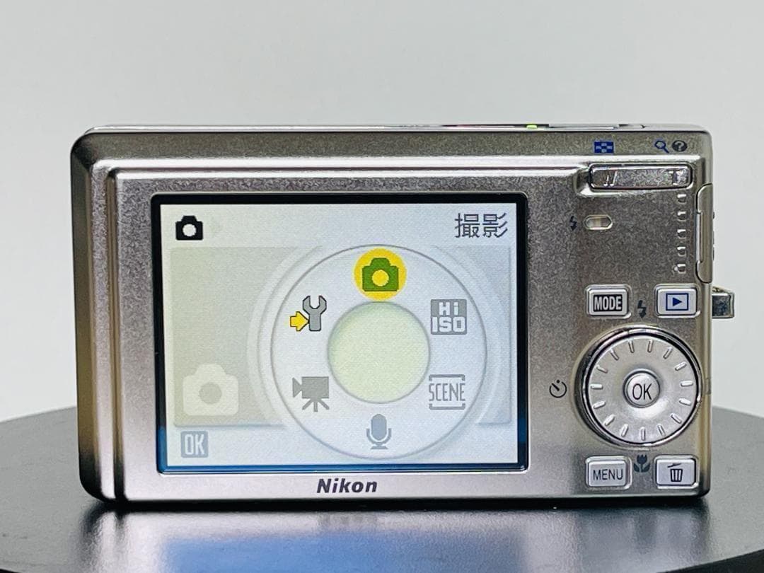 【完動品】 Nikon COOLPIX S510 デジタルカメラ シルバー