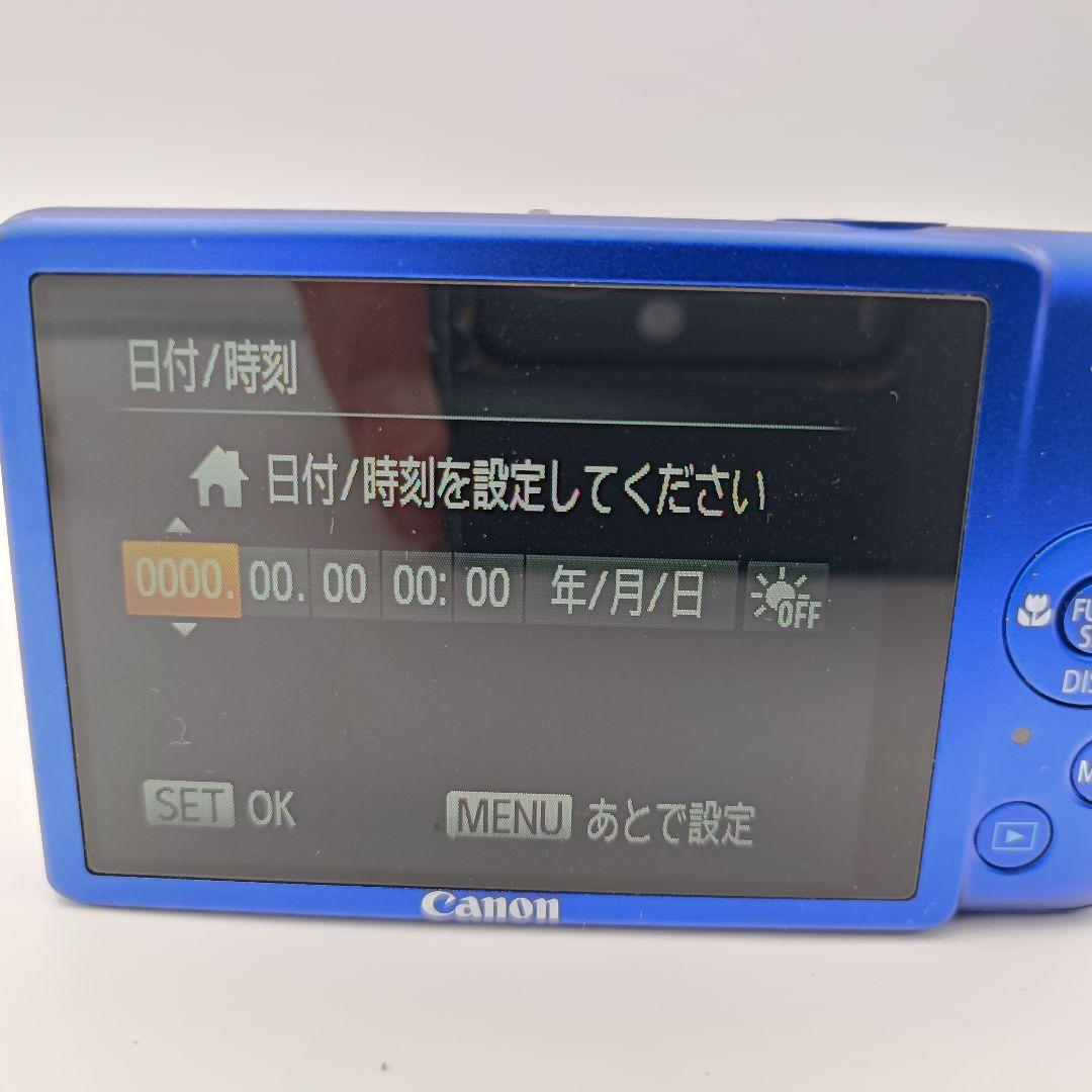 【極美品】　Canon IXY 210F フルHD　ブルー