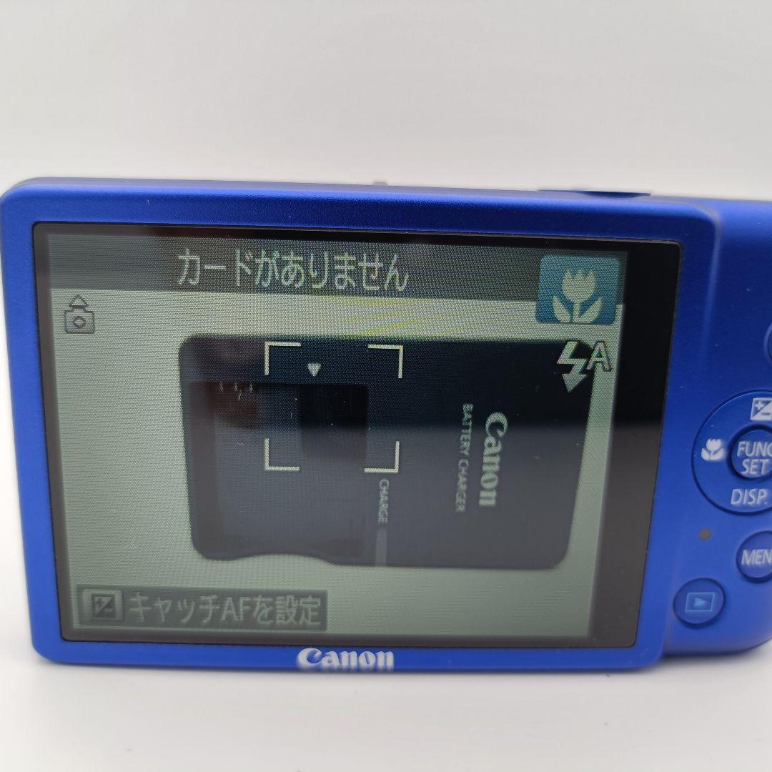【極美品】　Canon IXY 210F フルHD　ブルー