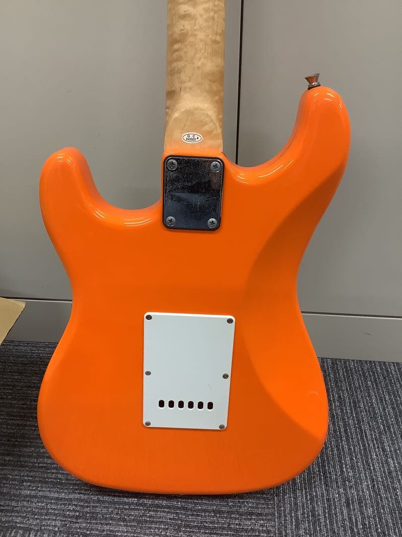 SELDER エレキギター オレンジ系 ストラトキャスター