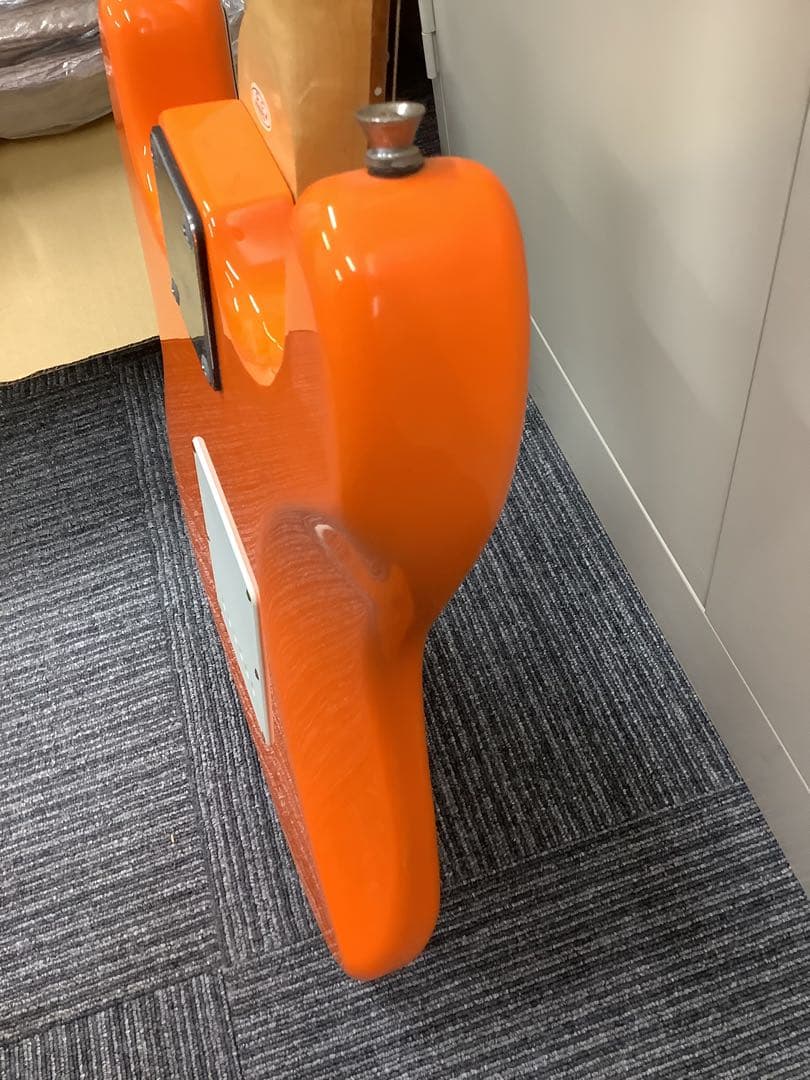 SELDER エレキギター オレンジ系 ストラトキャスター