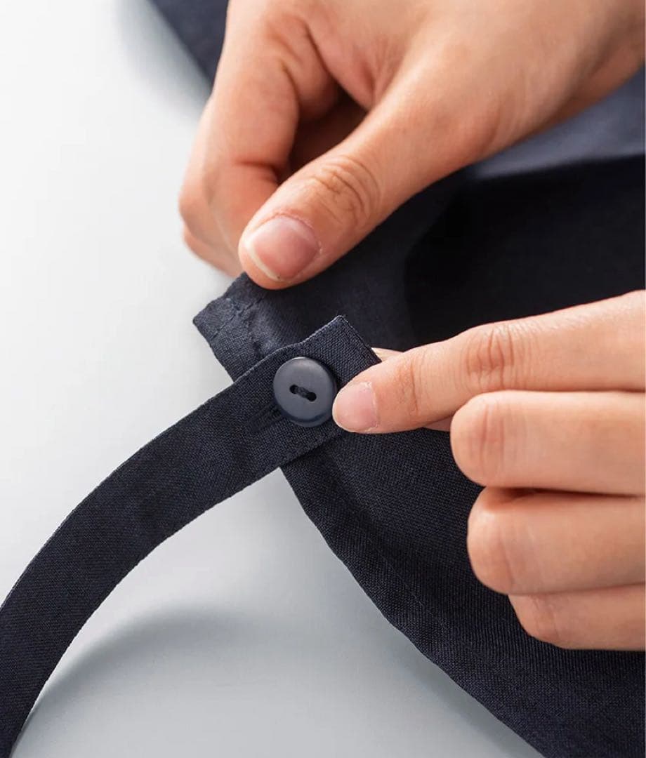 《新品・タグ付き》2WAYワンピース⭐️エプロン⭐️グレー