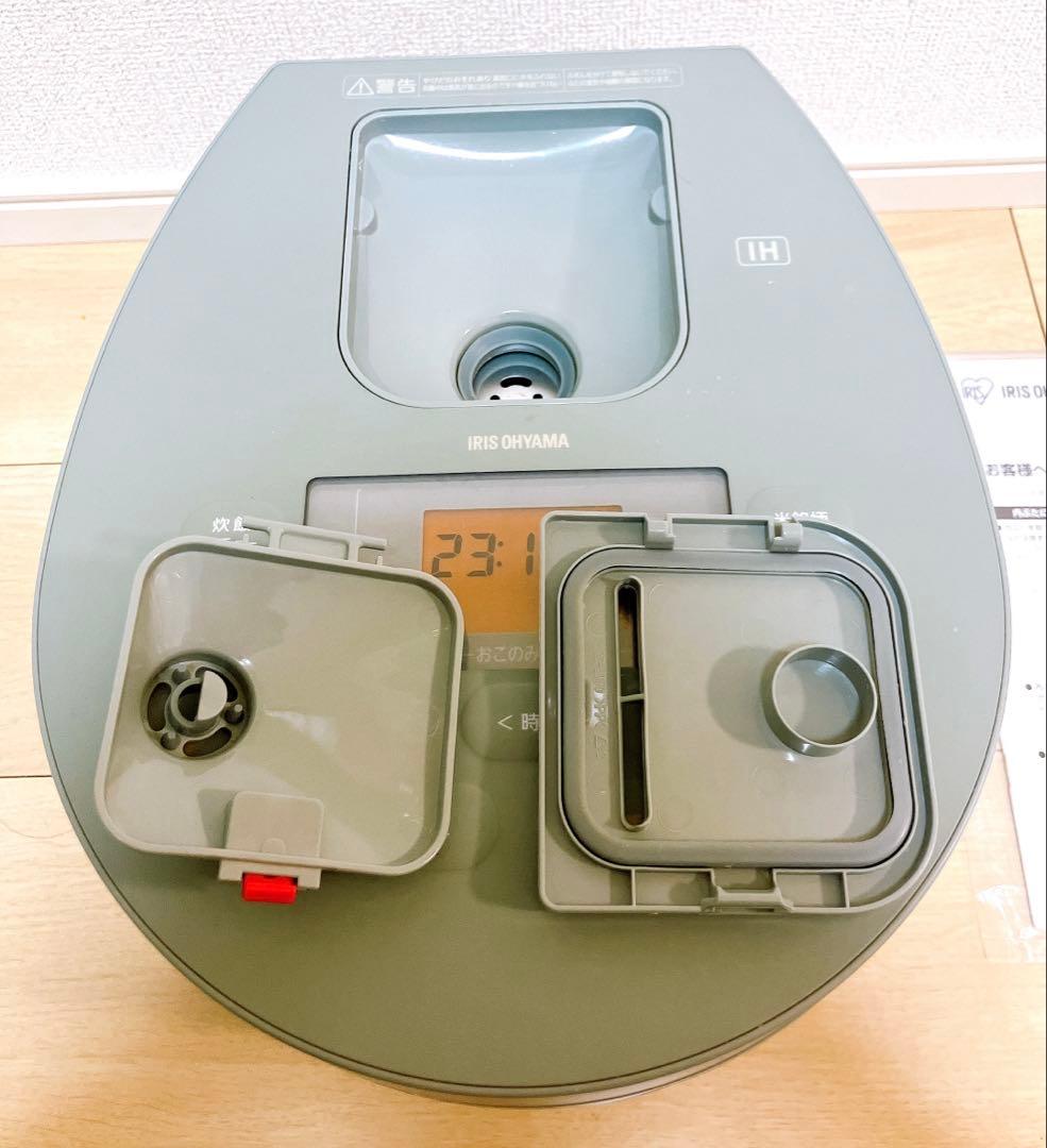 鈴*m様 【美品】【最値下げ！】アイリスオーヤマIH炊飯器 RC-IL50-G
