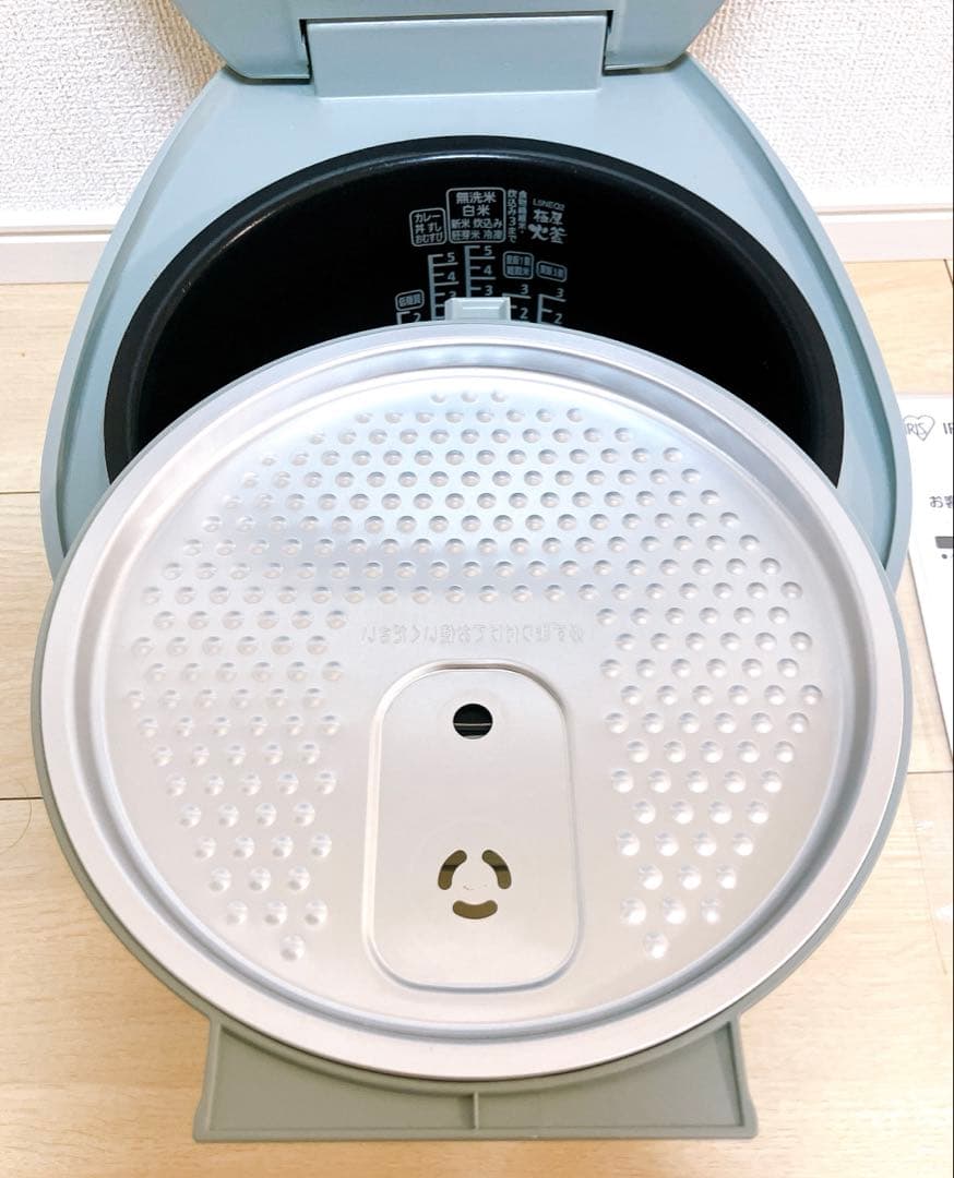 鈴*m様 【美品】【最値下げ！】アイリスオーヤマIH炊飯器 RC-IL50-G