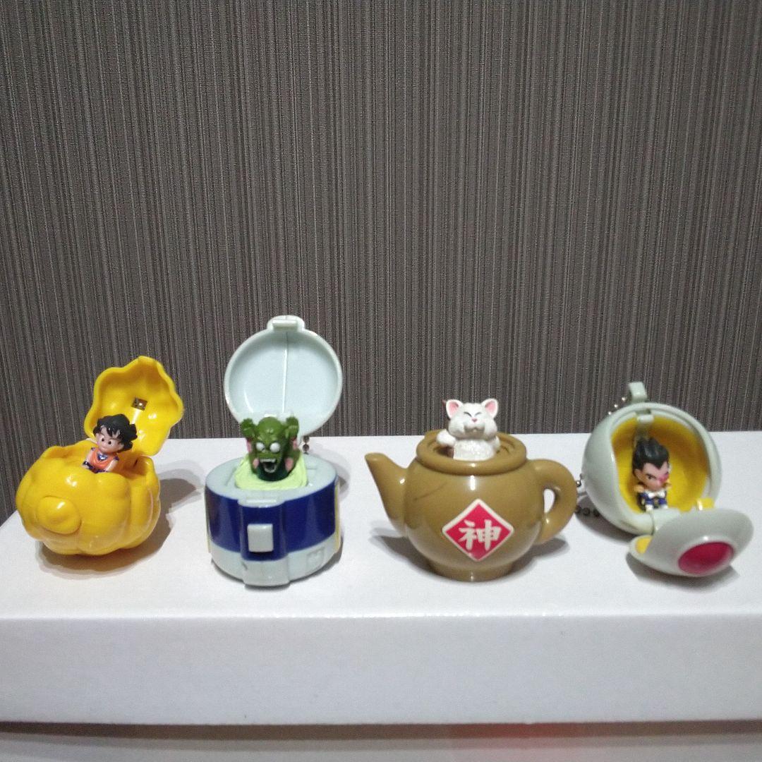 希少ドラゴンボールキーホルダー でてこいギミックキーチェーン ５種