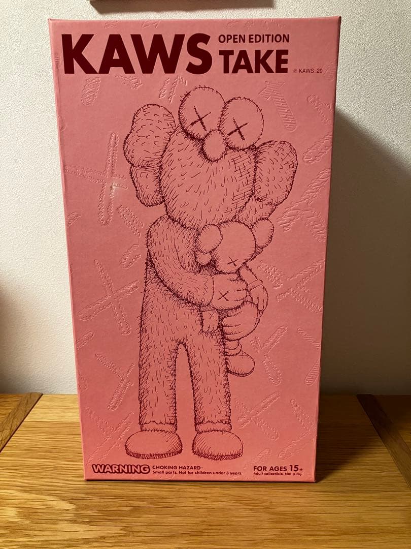 【メディコムトイ正規品】KAWS TAKE Pink