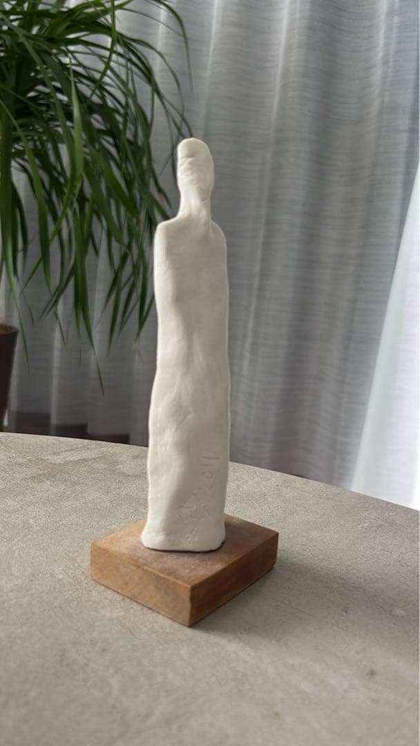 美術品✨P. M. 2011年製陶器彫刻