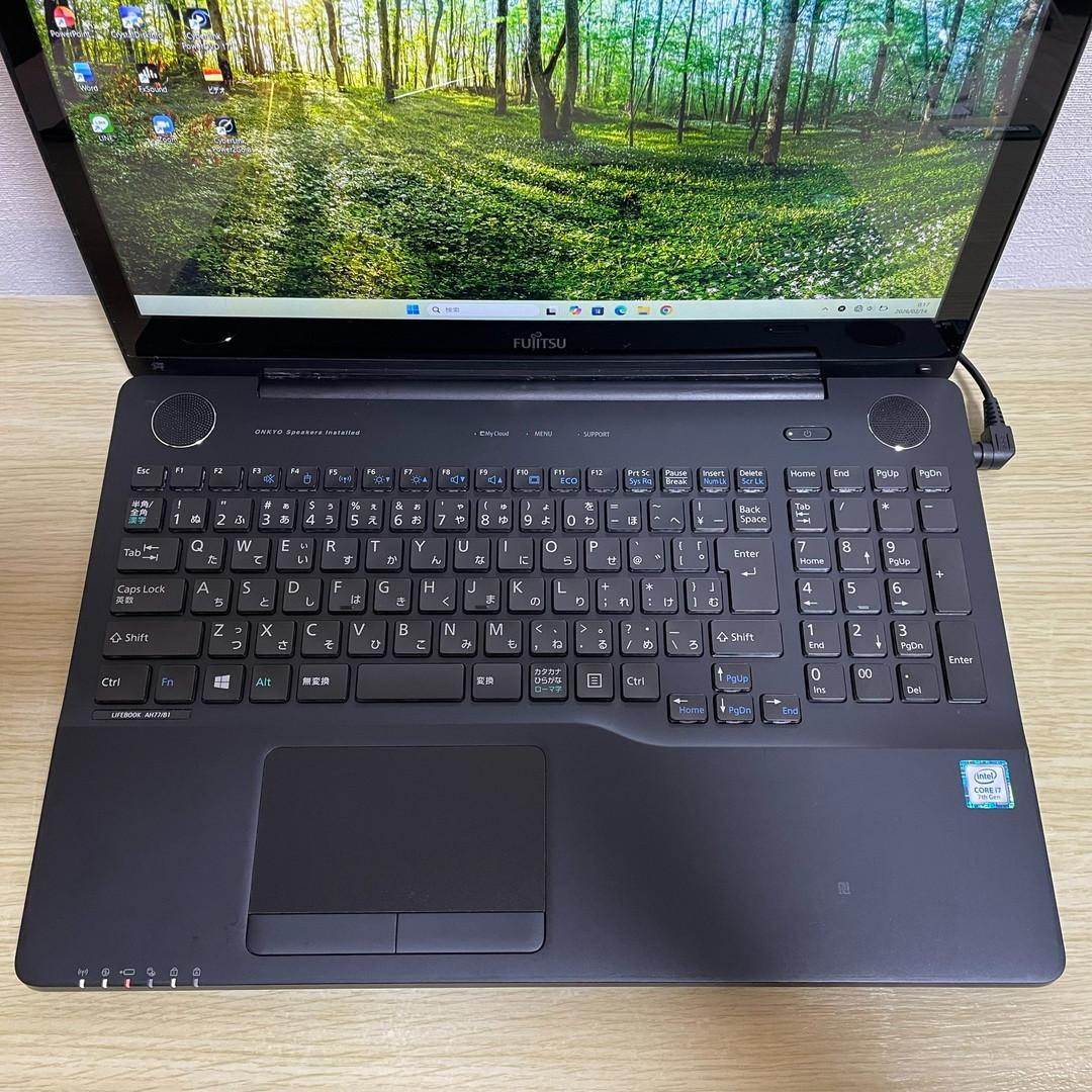 爆速 Core i7 SSD 256GB 8GB ノートPC Office