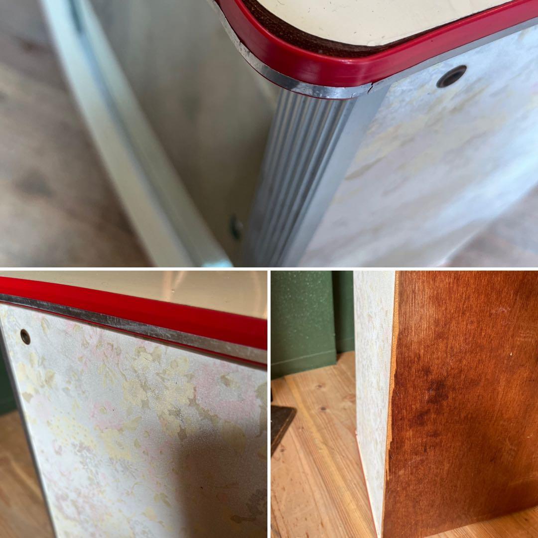 吊り戸棚 花柄 昭和レトロ レトロポップ 食器棚 当時物 飾り棚 インテリア