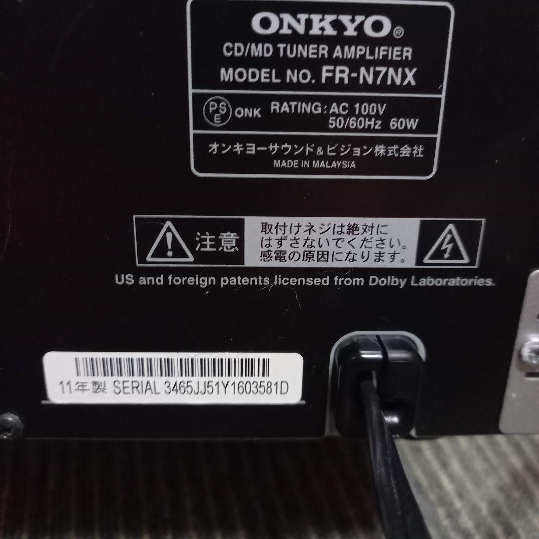 ONKYO FR-N7NX(B)動作良好完動品ピックアップ交換整備