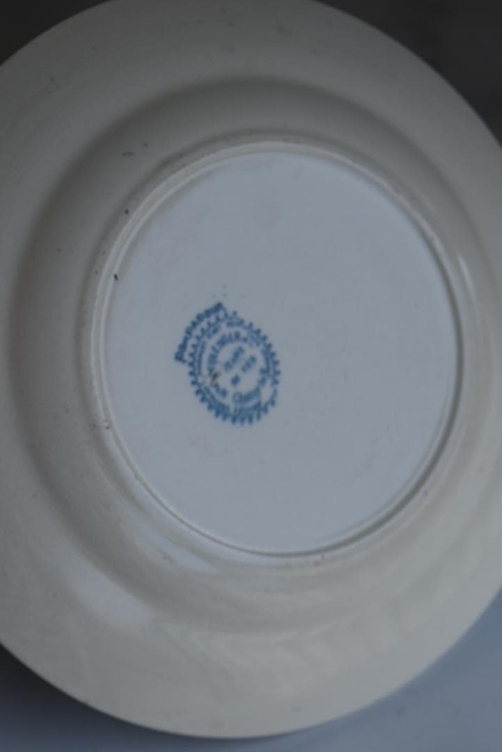 美品ショワジー・ル・ロワ　ポンパドール平皿　フランスアンティーク