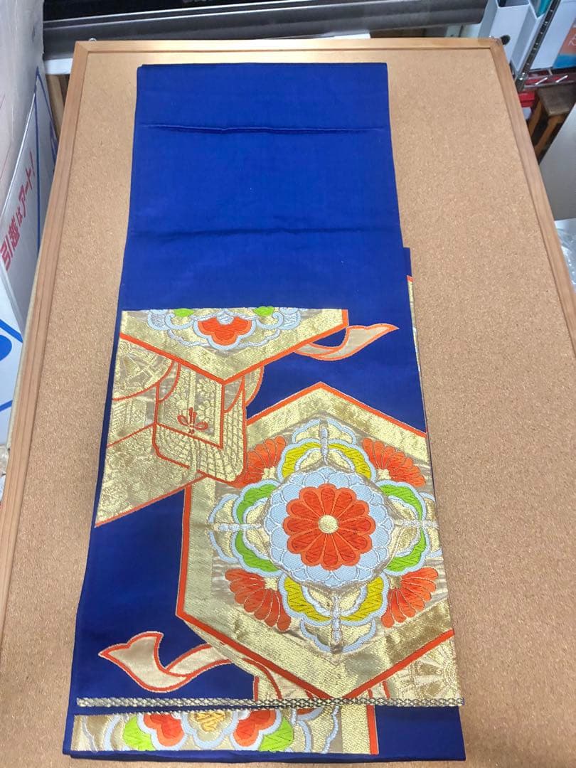 七五三 七歳女の子 着物 水色 ピンク ぼかし 花柄