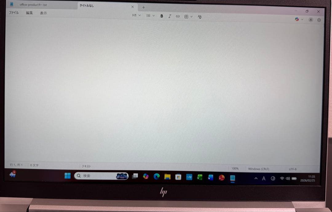 累積821h HP 630/G10 i7 16GB 512GB 指紋・顔認証