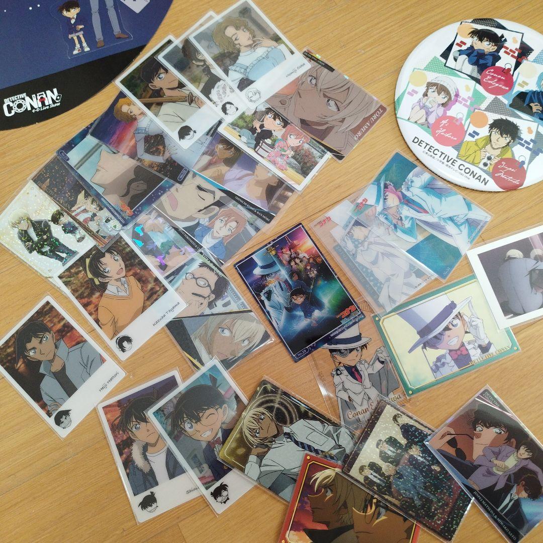 【超大量】名探偵コナン 怪盗キッド　グッズ 　まとめ売り　缶バッジ　アクスタ