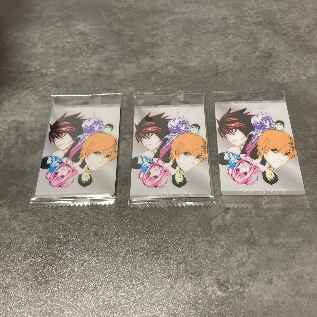 デスノート ウエハースカード 1枚230円 バラ売り 夜神月 エル ミサ ニア
