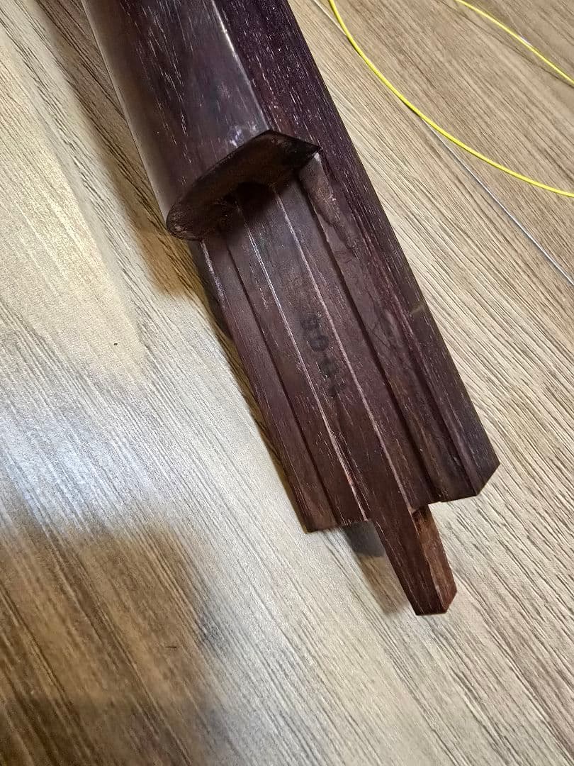 すぐ弾けます！紅木の三味線本体　中棹約2.7センチ　東さわり　半津軽