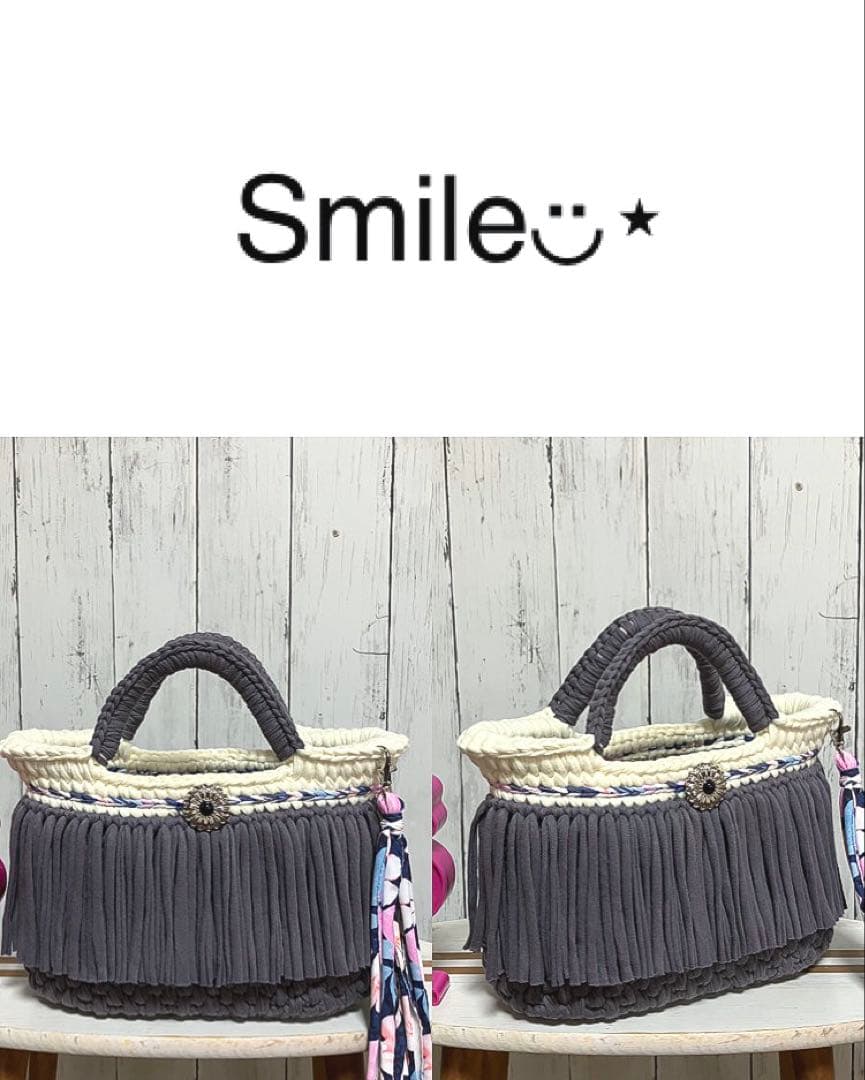 大人可愛い マルシェバッグレディース 春バッグロシアヤーンズパゲッティかごバッグ