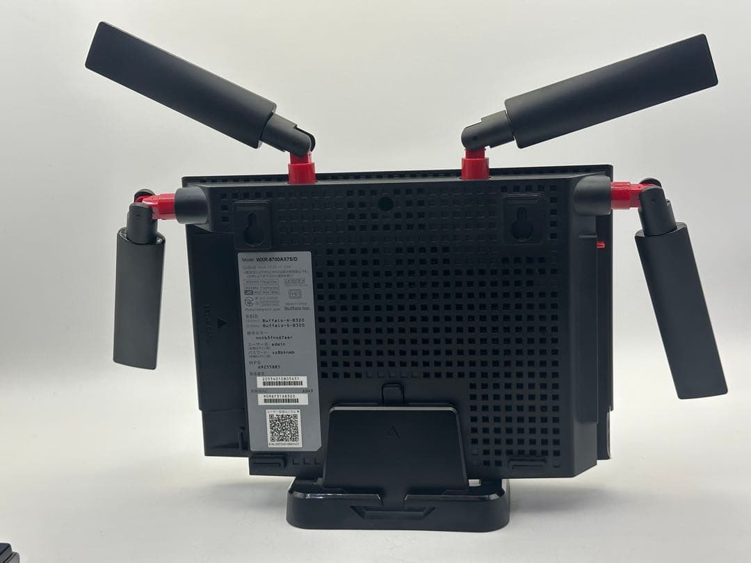 BUFFALO AX7 - 5700 無線LANルーター 4本アンテナ