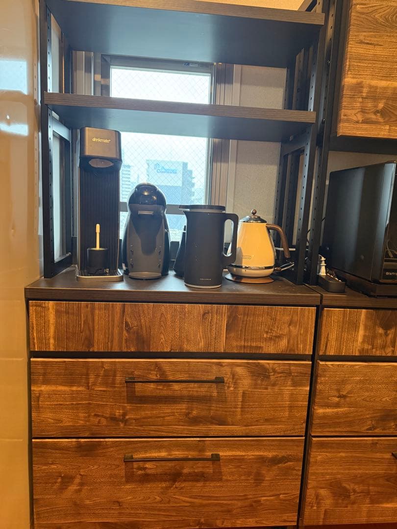 カップボード 扉タイプ 木目調