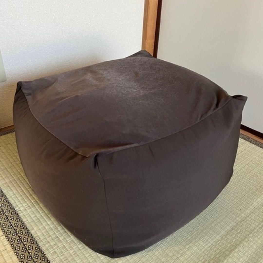 無印良品 体にフィットするソファ 小 ポリエステル平織 セット ブラウン