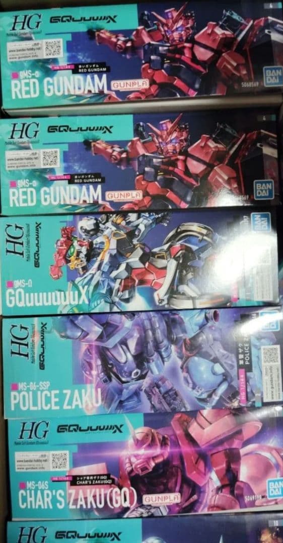 HG ガンプラ ジークアクス複数セット レッドガンダム 他
