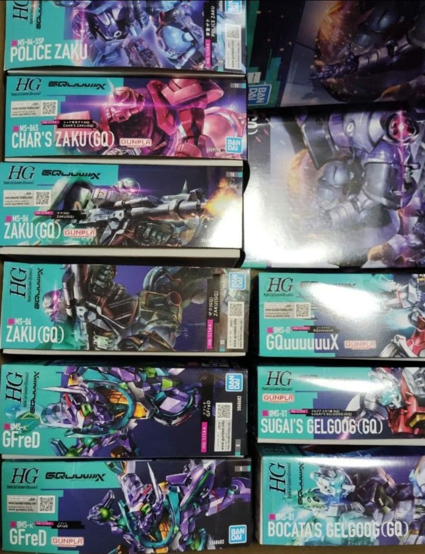 HG ガンプラ ジークアクス複数セット レッドガンダム 他