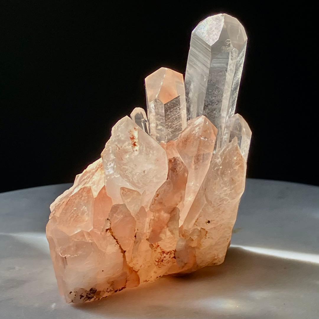 ヒマラヤクォーツ✴︎ピンクマニカラン クラスター【A】