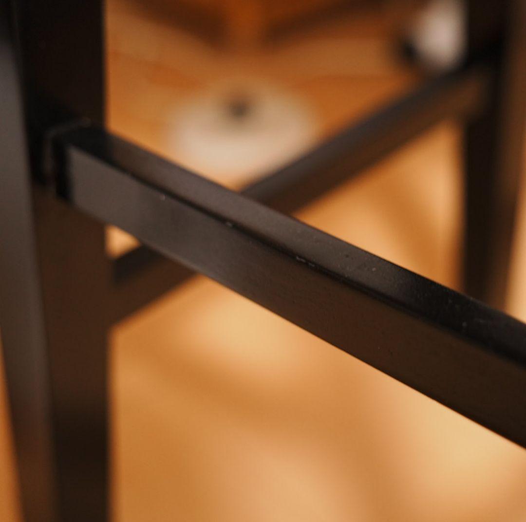 【美品】スツール カウンターチェア アジアン家具 ラタン 昭和レトロ