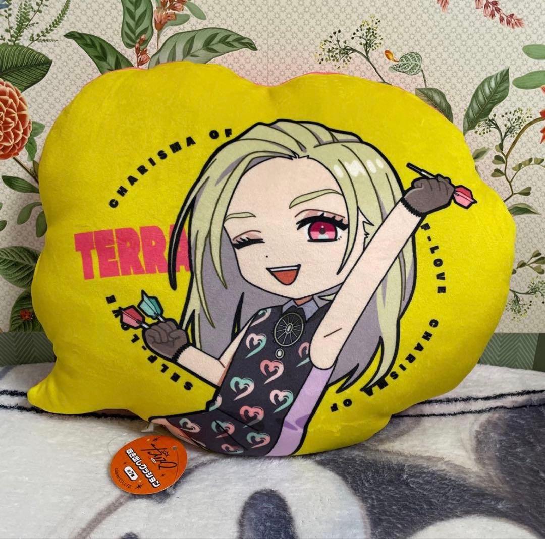 超人的シェアハウスストーリー カリスマ 吹き出しクッション コンプ ラウンドワン