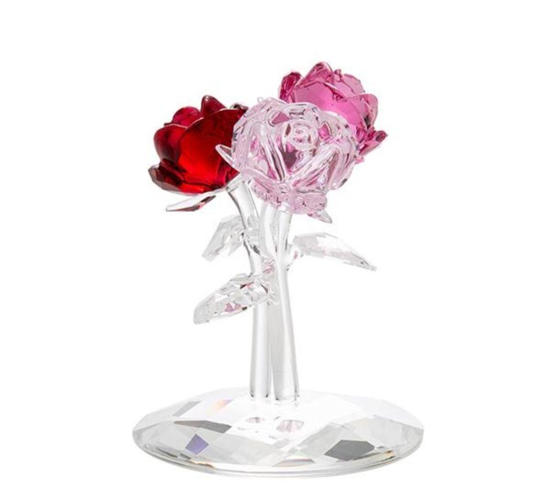 スワロフスキー　フィギュリン　ローズブーケ　薔薇