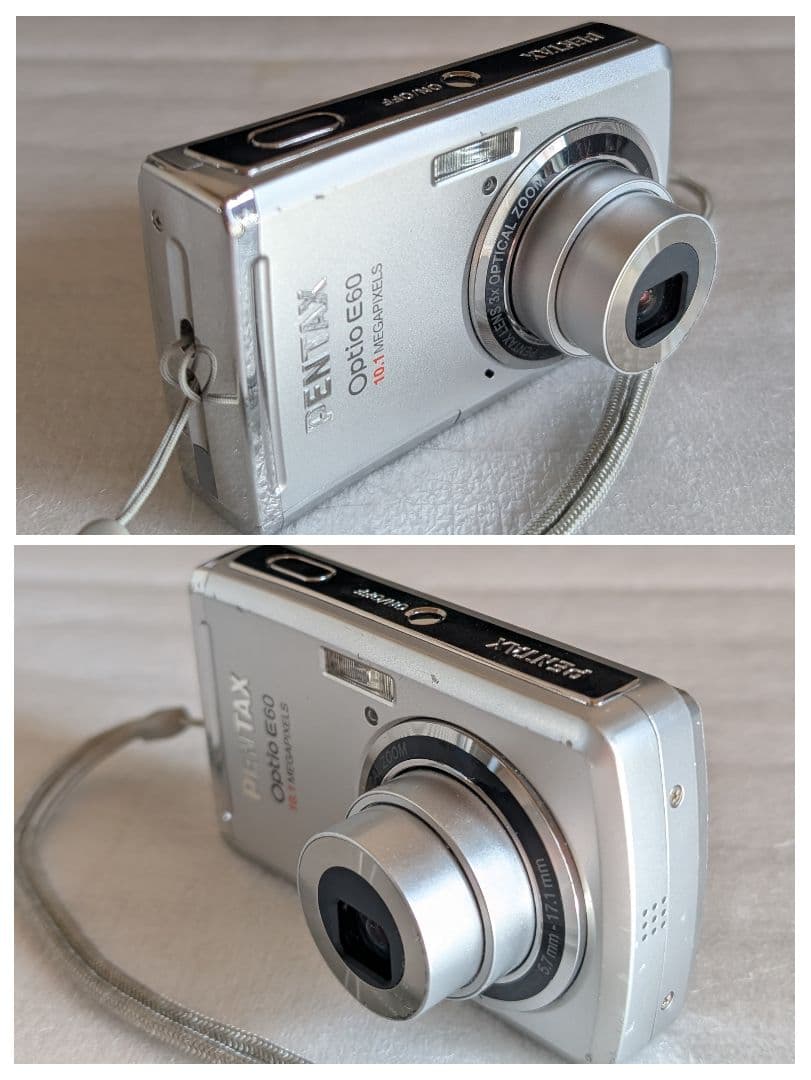 PENTAX Optio E60 コンパクトデジタルカメラ