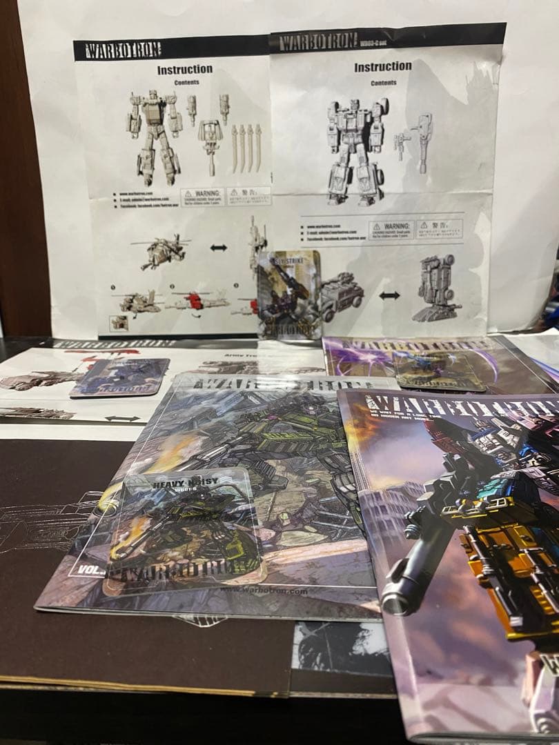 トランスフォーマー　warbotron ブルーティカス　現状品