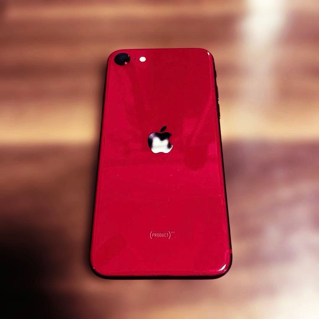 【超美品】iPhoneSE 第2世代 128GB レッド SIMフリー